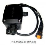Garmin Bare Wire Transducer to 12-pin Sounder Wire Block Adapter