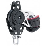 Harken 57mm Carbo Block w/Cam Cleat and Becket