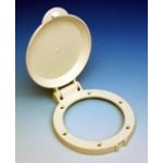 Imtra Cover and Bezel, White, for Heavy Duty Deck Switch w/Safety Cover