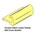 Lewmar Ocean Hatch 30 Lower Frame - Flat