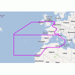MapMedia Jeppesen Vector Megawide - West European Coasts And West Med.