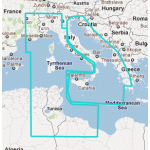 Mapmedia Raster Wide - Mediterranean Sea - Central