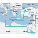 Mapmedia Raster Wide - Mediterranean Sea - East