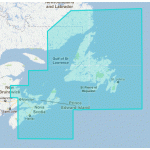 Mapmedia Raster Wide - Canada - Newfoundland