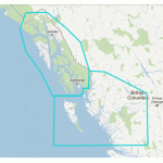 Mapmedia Raster Wide - Canada - North Bc-Baranof I.
