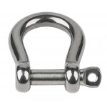 Schaefer Bow Shackle, 1/4"(6mm) Pin