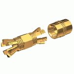 Shakespeare PL-258-CP-G Gold Splice Connector For RG-8X or RG-58