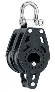 Harken 40mm Carbo Fixed Double w/Becket