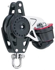 Harken 40mm Carbo Block w/Cam Cleat and Becket