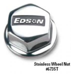 Edson Wheel Nut Kit, Wheel Nut 1-14 w/ Inserts for 5/8", 1/2" & 12mm - Stainless