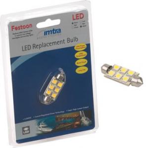 Imtra LED Festoon Bulb - 1.5W - Directional - SV8.5 - Warm White