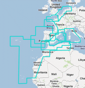 Mapmedia Raster Megawide - West Europe