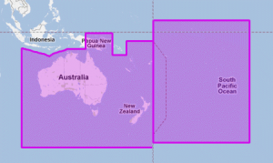 MapMedia Jeppesen Vector Megawide - Australia, New Zealand & Oceania
