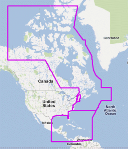 MapMedia Jeppesen Vector Megawide - Atl. Coast, Gulf Of Mexico & Caribbean