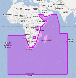 MapMedia Jeppesen Vector Wide - Africa - East