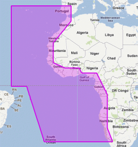 MapMedia Jeppesen Vector Wide - Africa - West