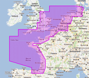 MapMedia Jeppesen Vector Wide - North-West European Coasts