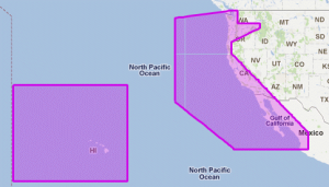 MapMedia Jeppesen Vector Wide - Usa - West Coast & Hawaii