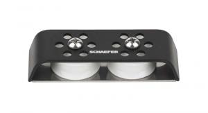 Schaefer 303-80 Deck Organizer - Double - Aluminum
