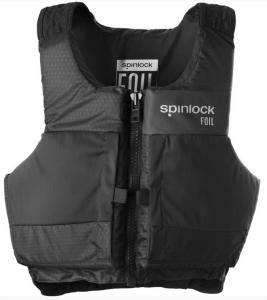 Spinlock Foil Front Zip PFD 50N Black Graphite - Small