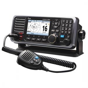 Icom M605 VHF w/ GPS and Hailer