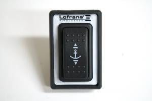 Lofrans Bulkhead / Helm Rocker Switch and Panel